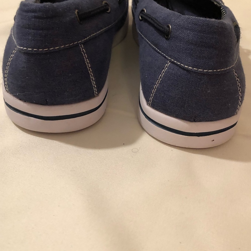 David Stone Denim Boat Loafer/ Shoe - Picture 6 of 14